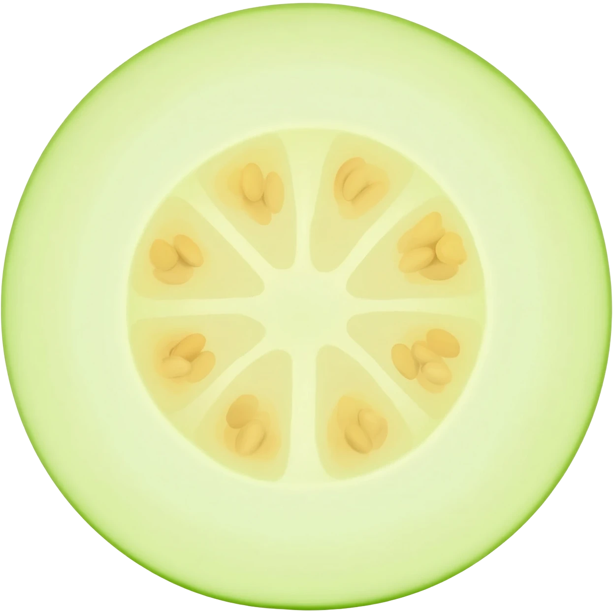 фрукт гуава долька emoji