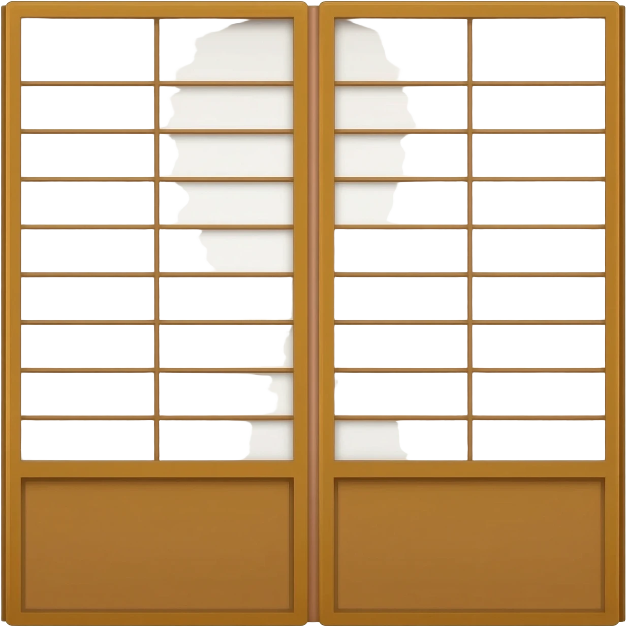 Japanese double door slide emoji
