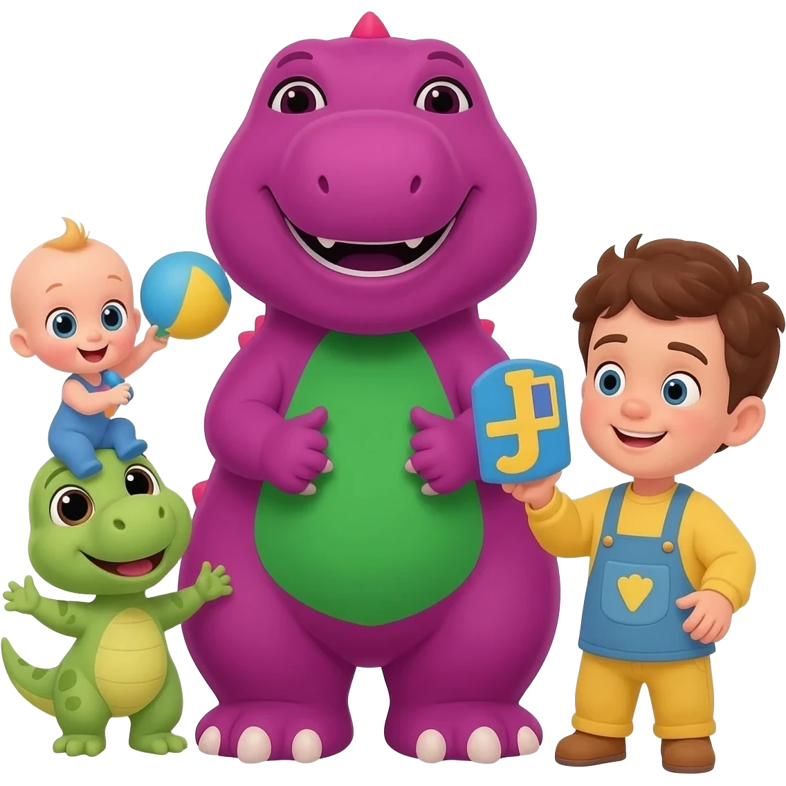 Barney and Friends emoji
