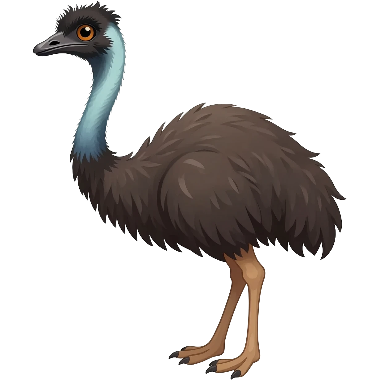 Sassy emu emoji