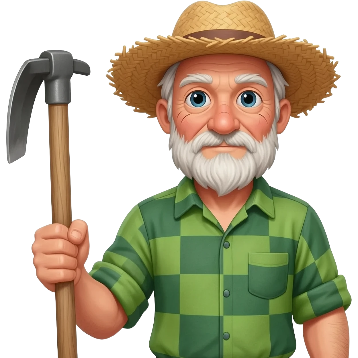 Farmer  from fairytale emoji