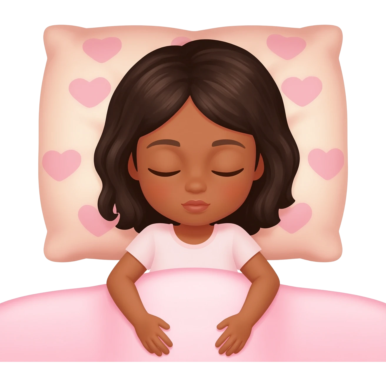 Gonemili Grace qui dort sur lit emoji