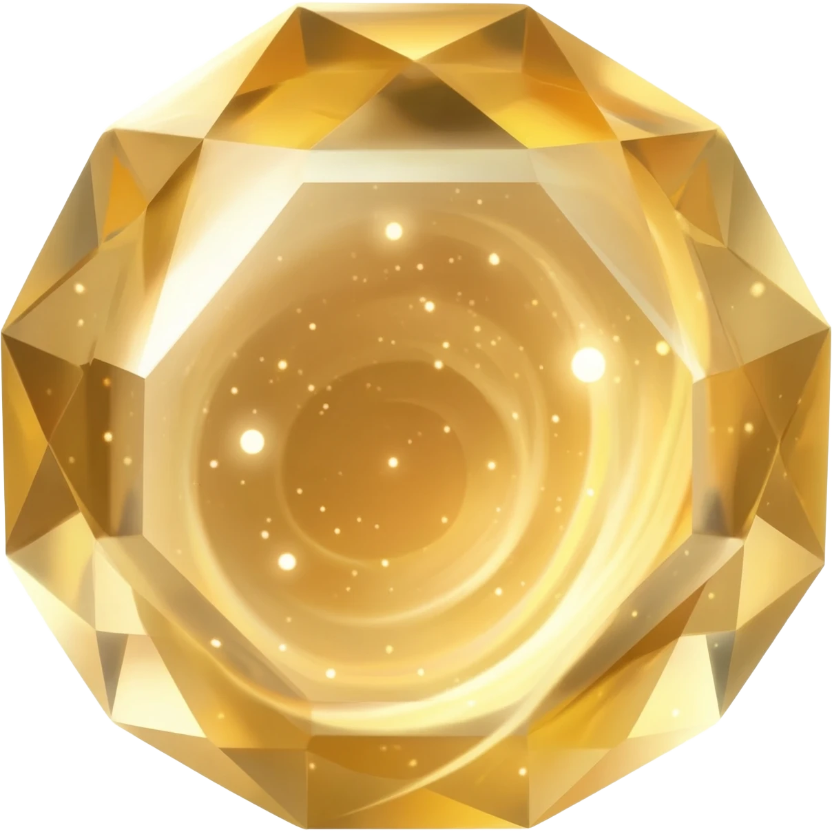 wonderful golden nebula crystal emoji
