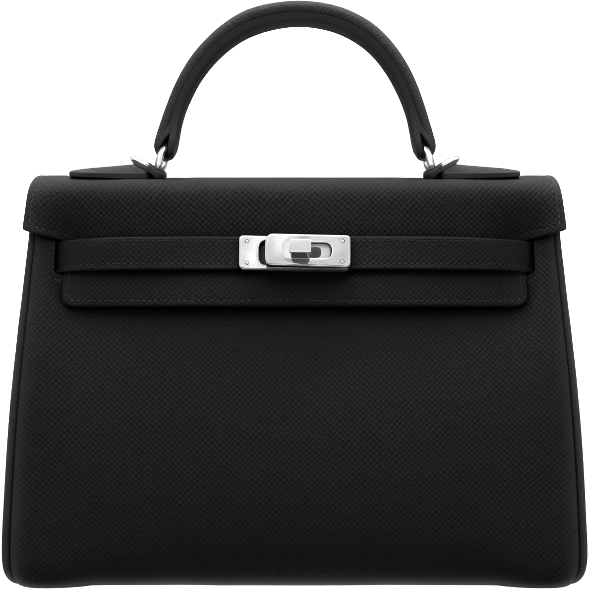 matte black kelly hermes bag emoji