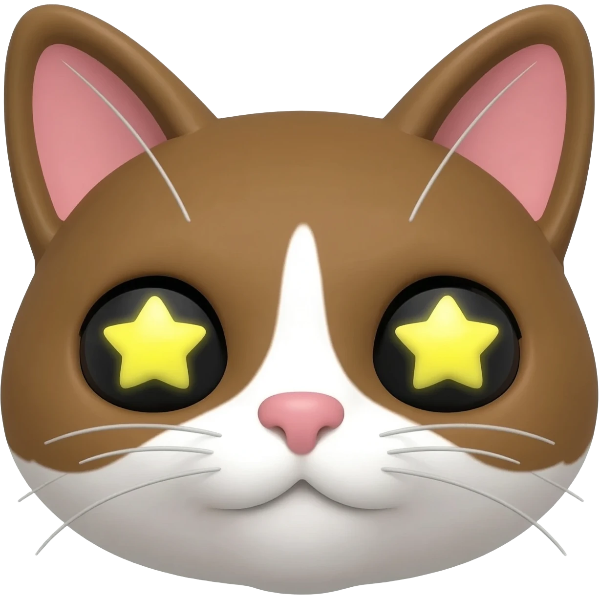 Star cat eye emoji