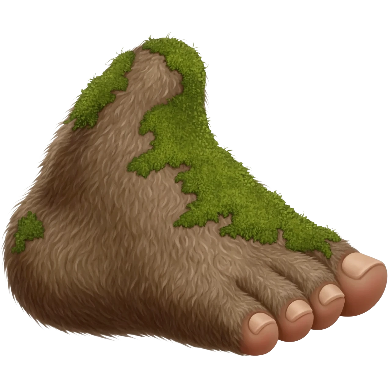 pied de hobbit poilu dans le seigneur des anneaux emoji