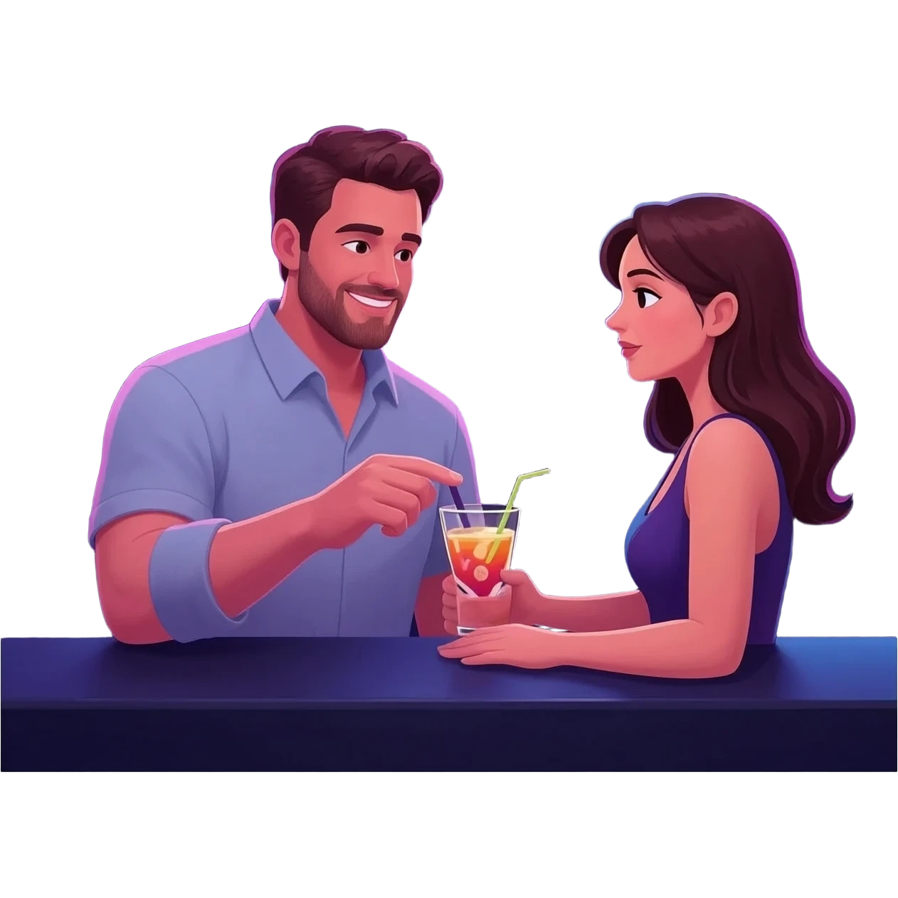 paying for women drink in club emoji