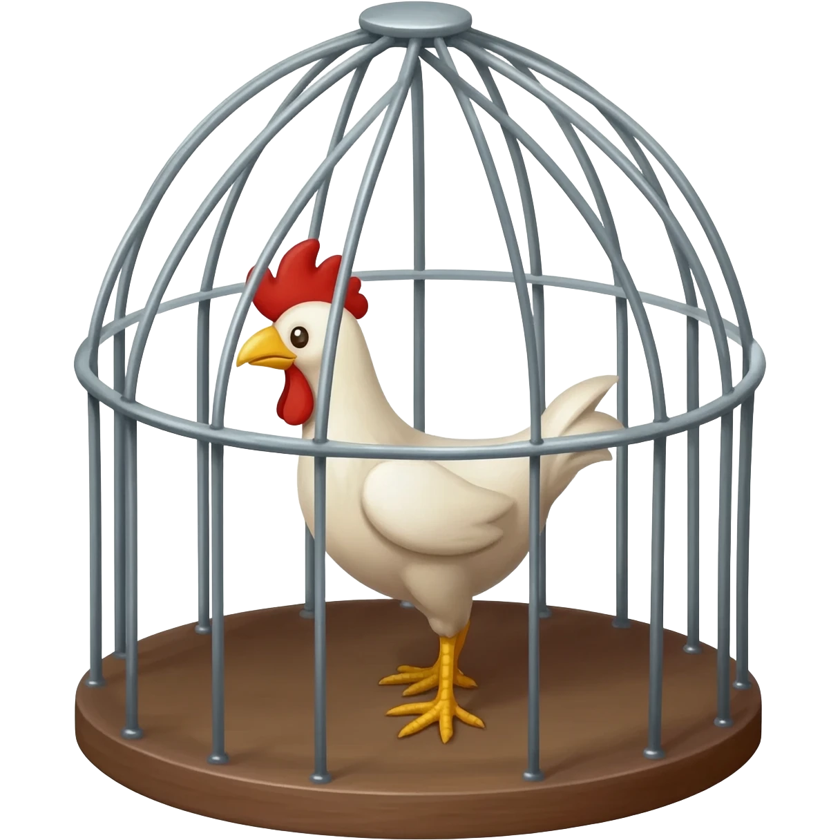 a cock cage emoji