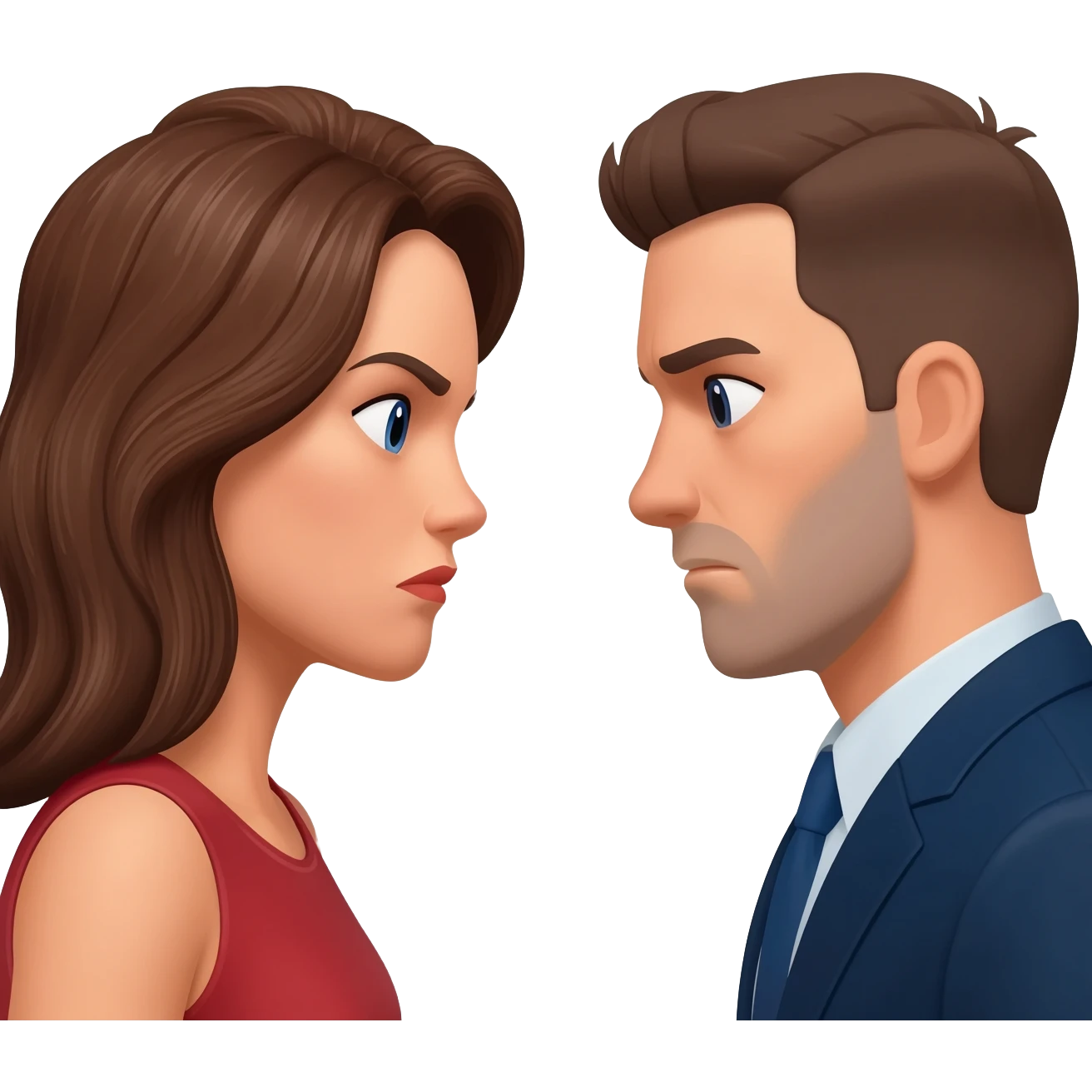 woman vs man emoji