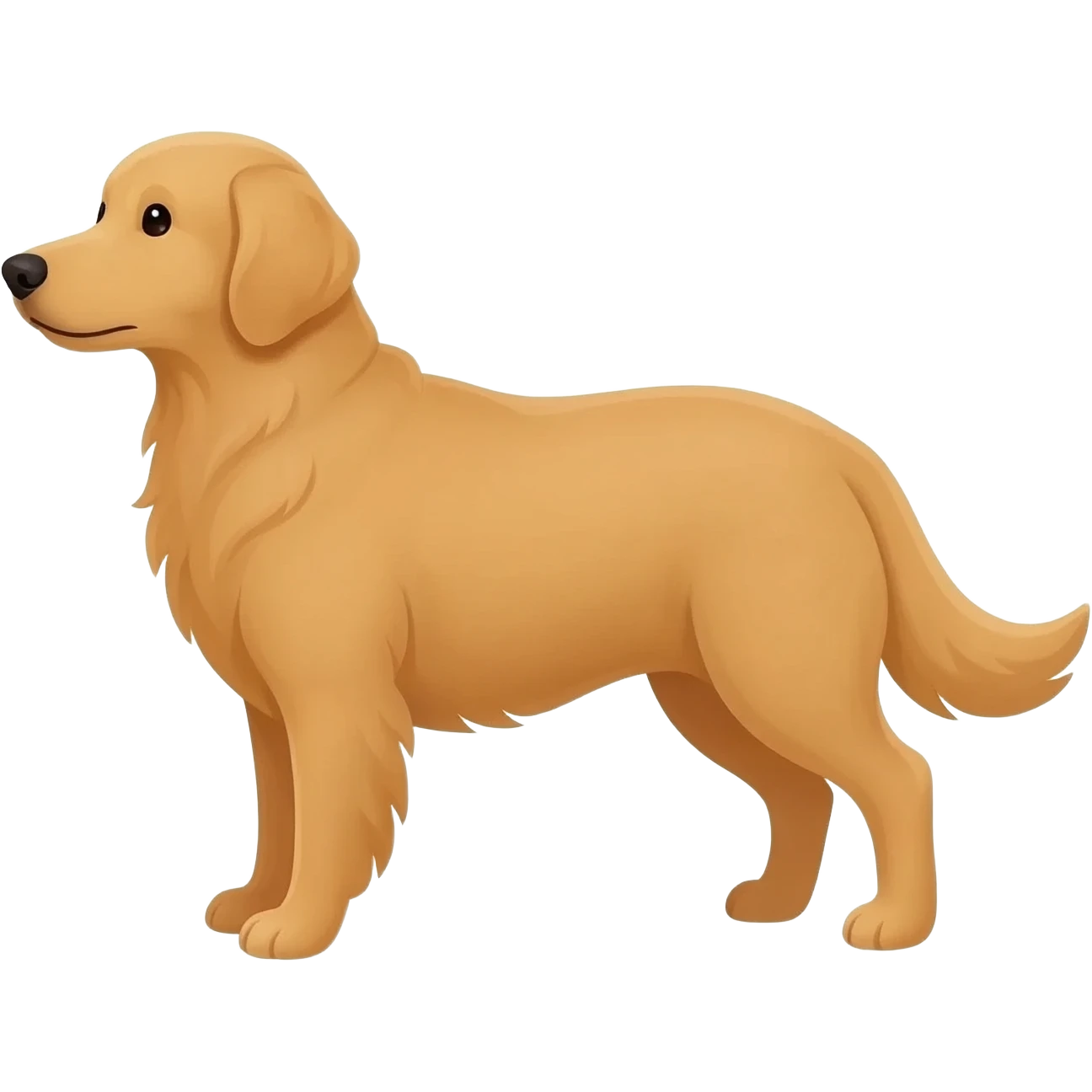 golden retriever emoji