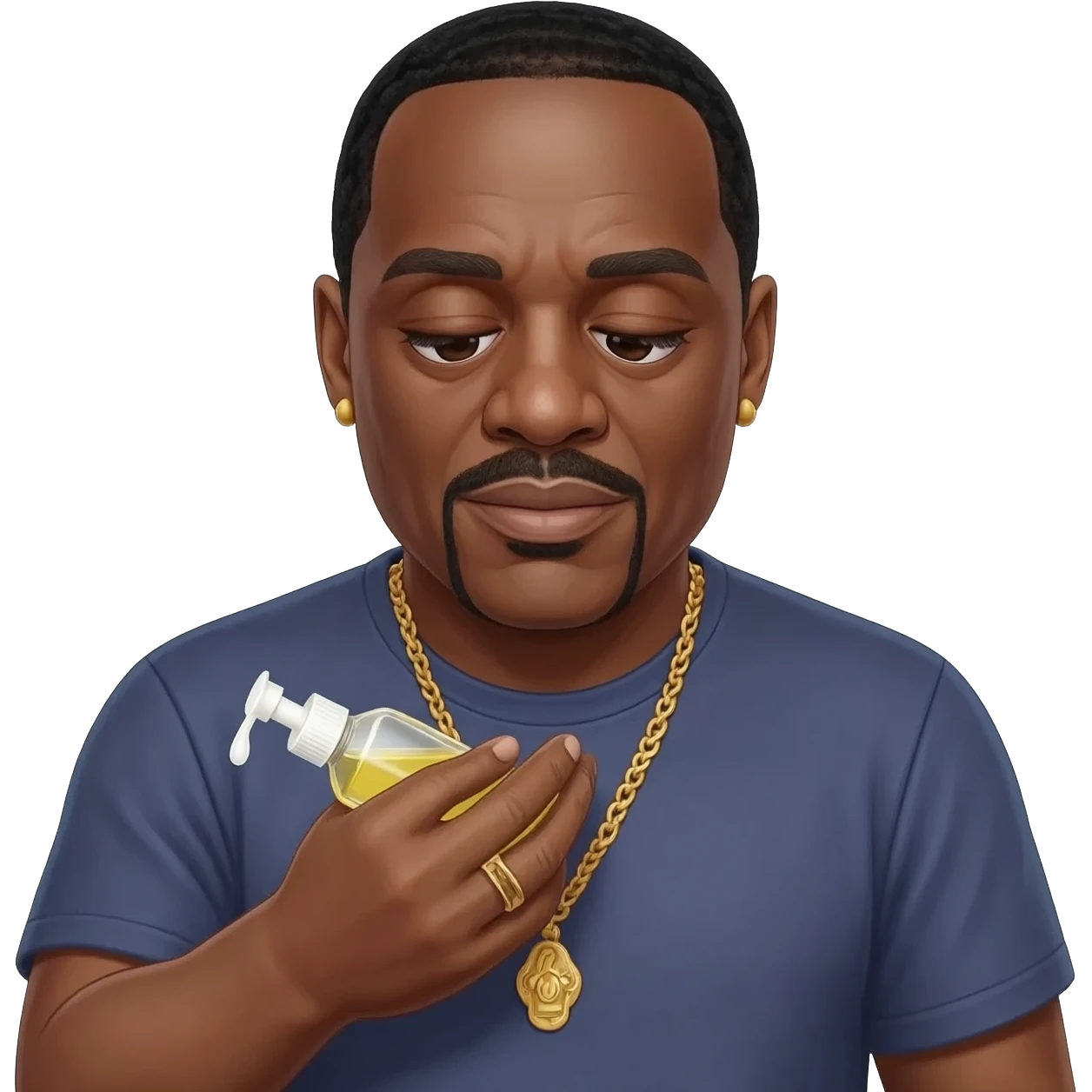 Puff daddy with baby oil emoji