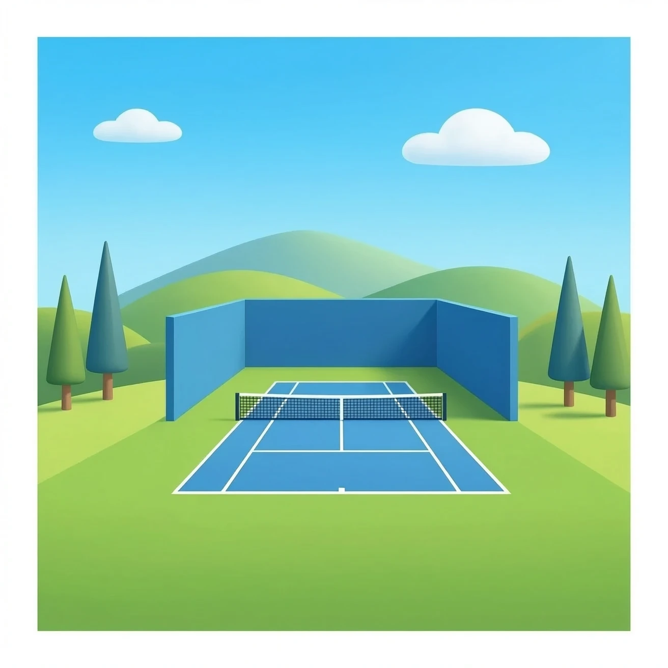 Padel tennis emoji