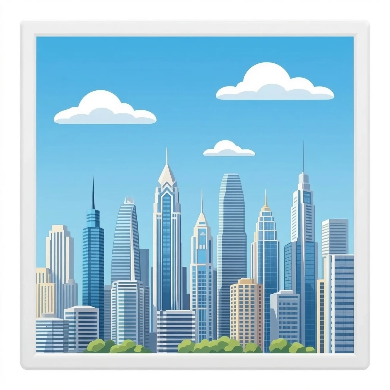 grandes edificios emoji