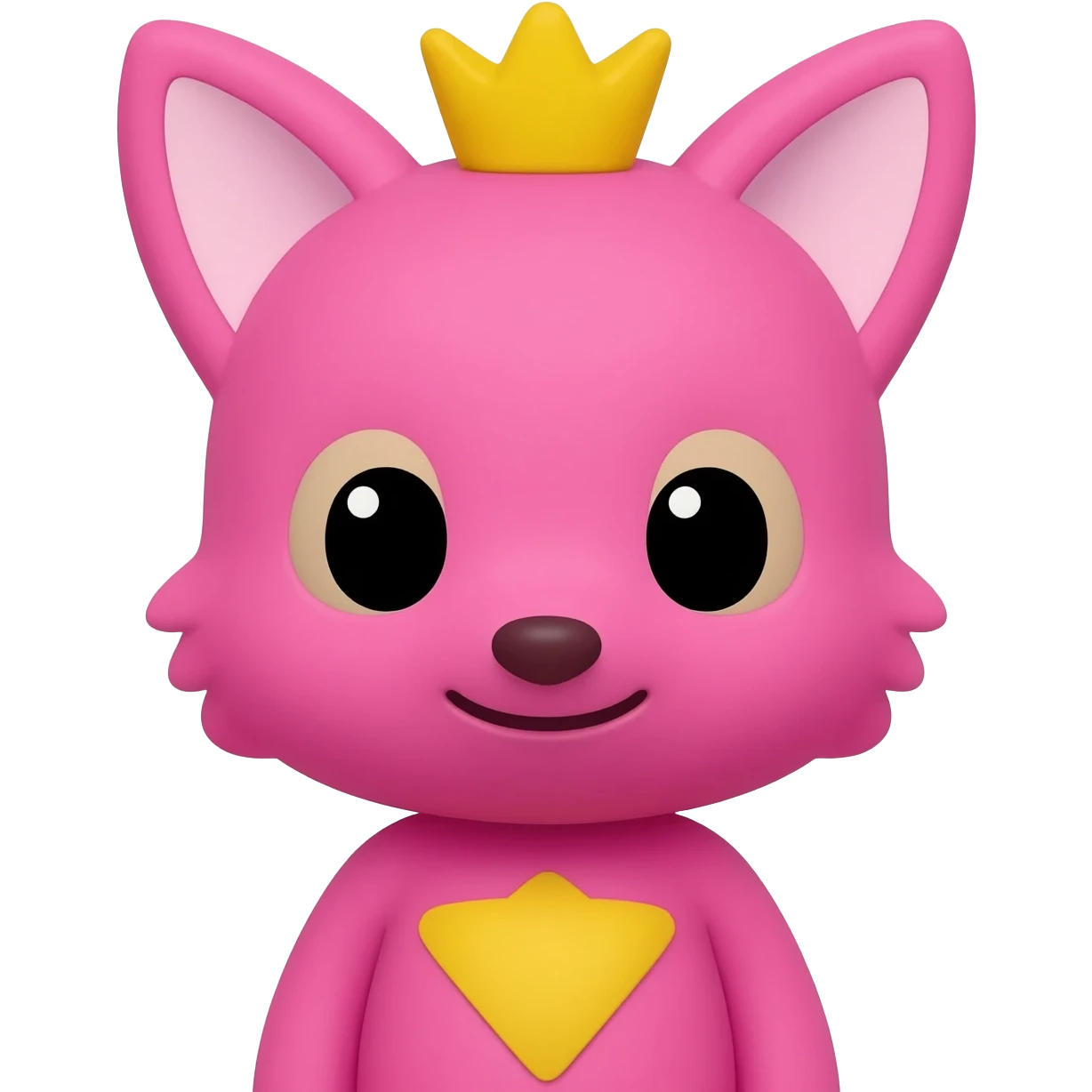 Pinkfong tan emoji