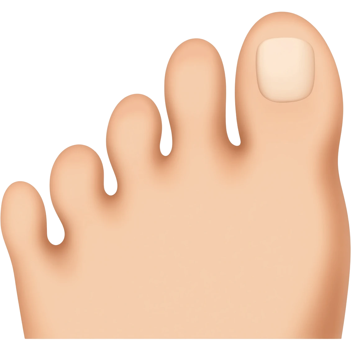 toe nail emoji