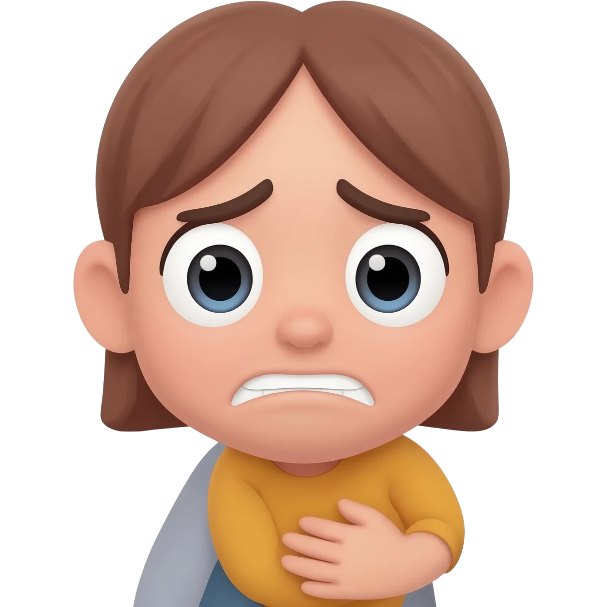 stomach ache emoji