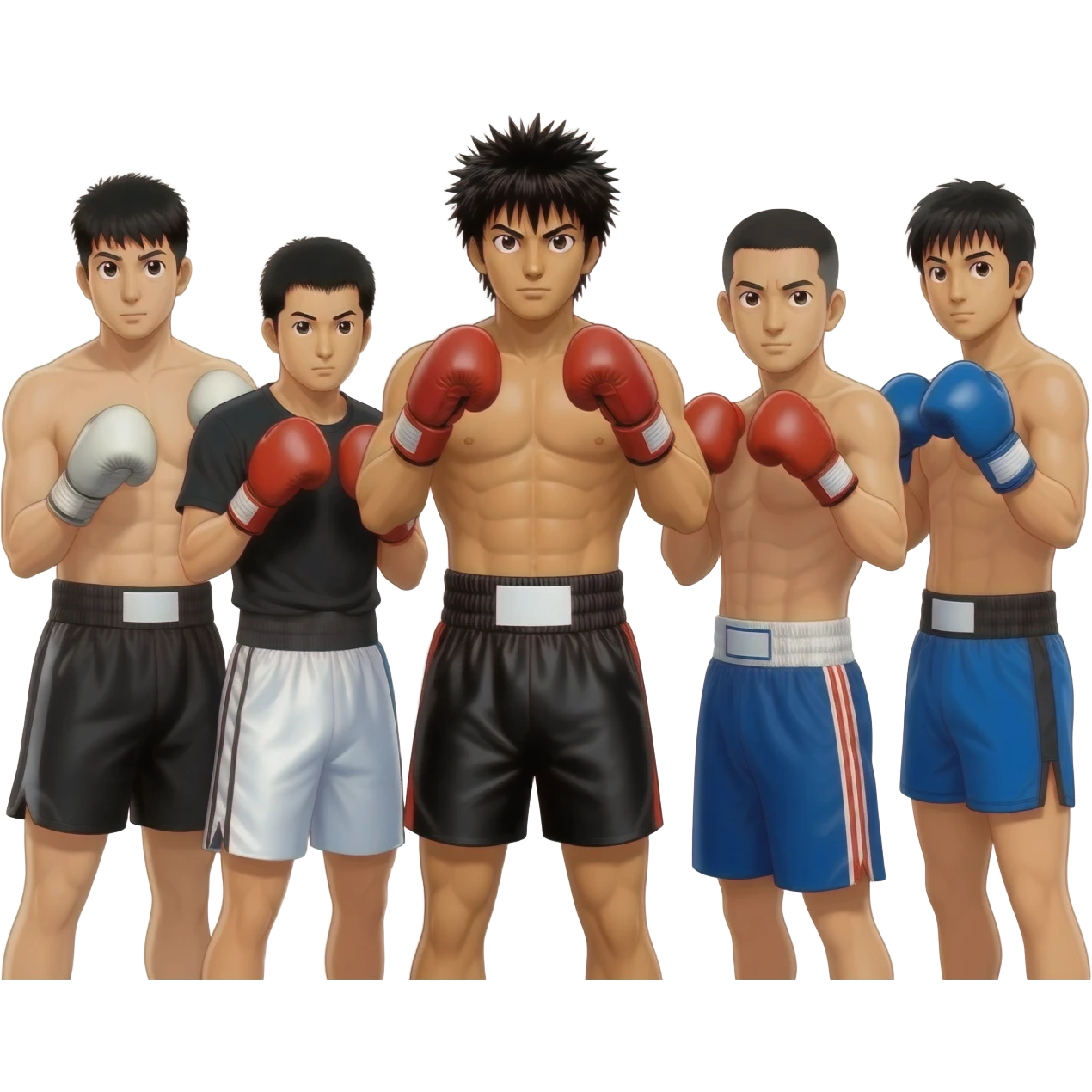 hajime ippo whole team emoji