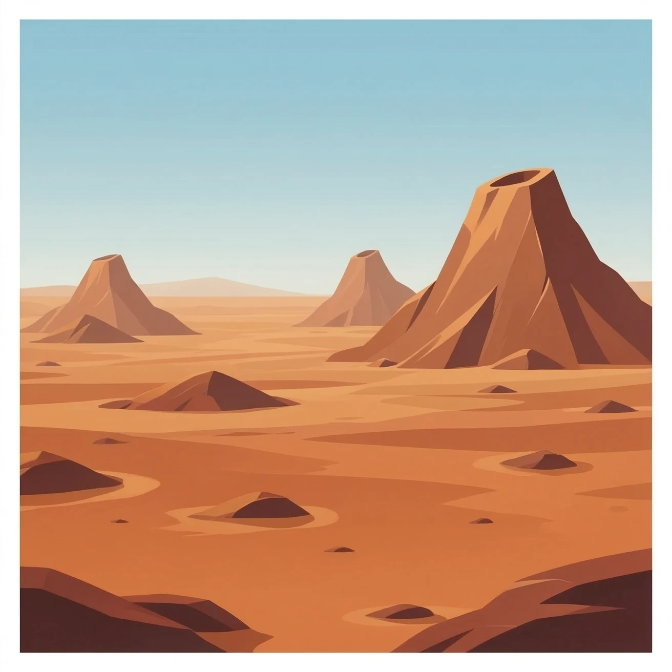 Mars (the planet but without space behind) emoji