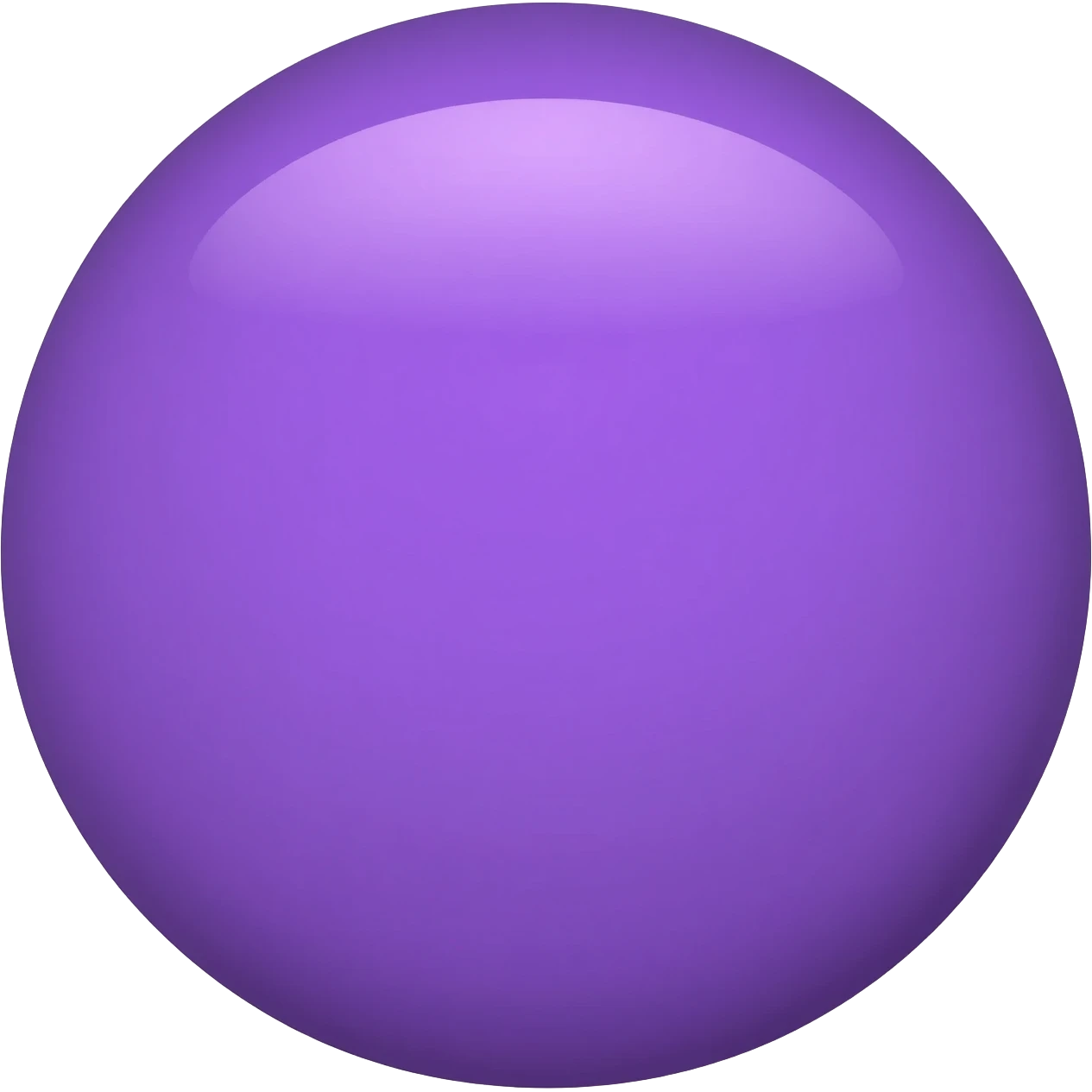 Purple color emoji