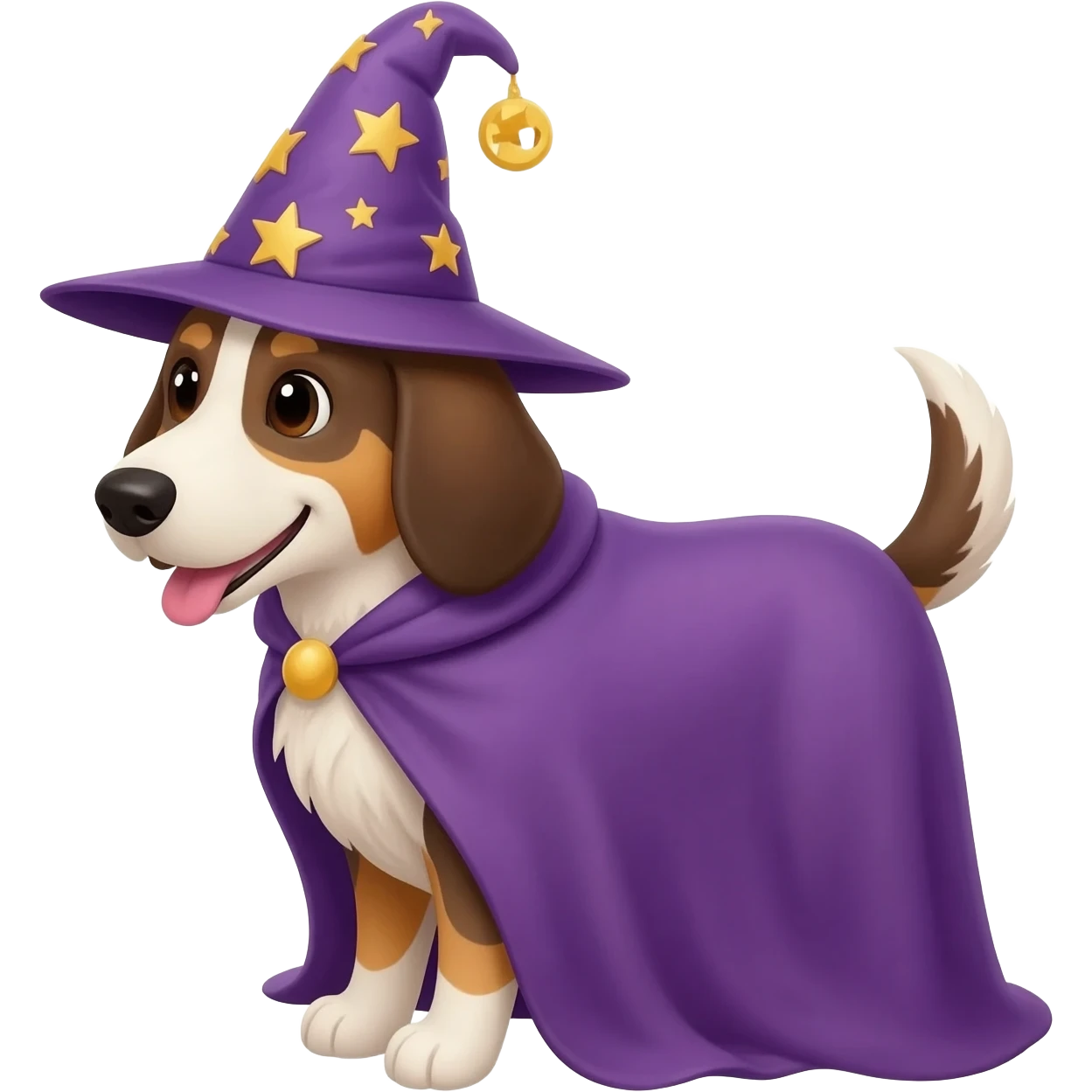 Dog wizard emoji