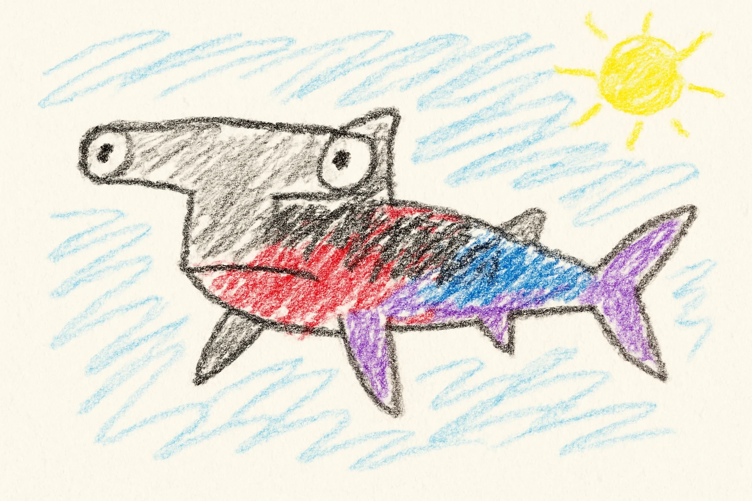 Hammerhead shark emoji