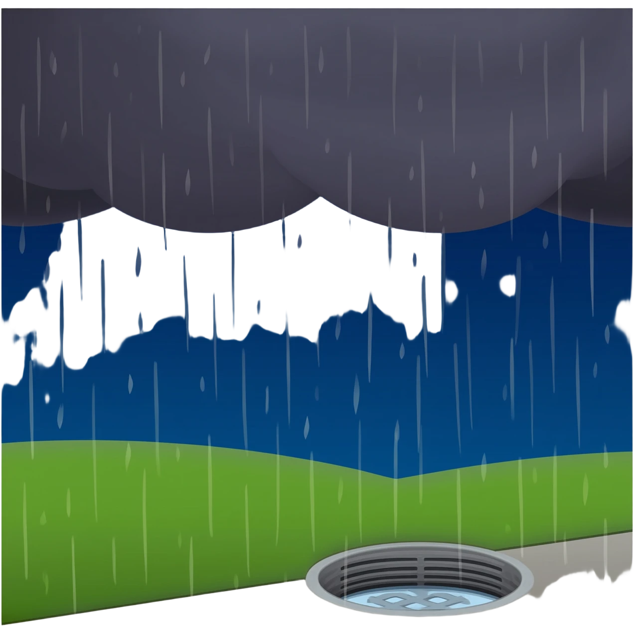 Storm Drain emoji