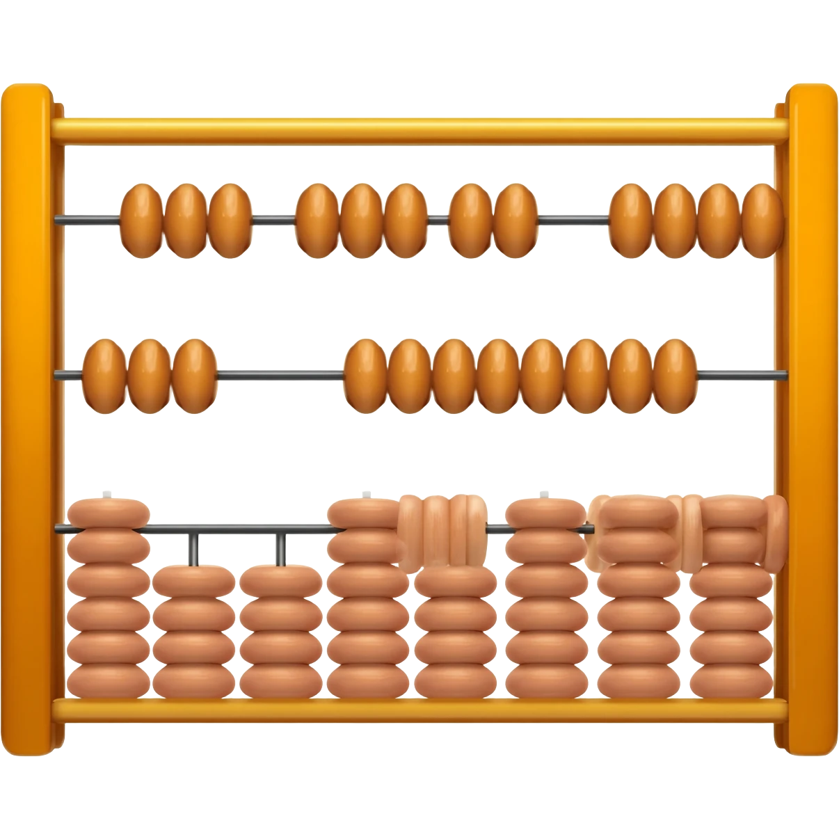 Lottery abacus emoji