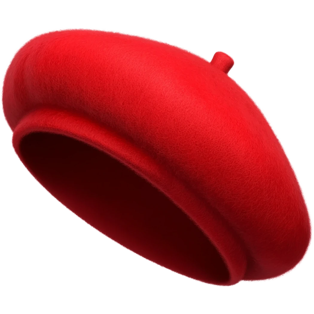 red beret emoji