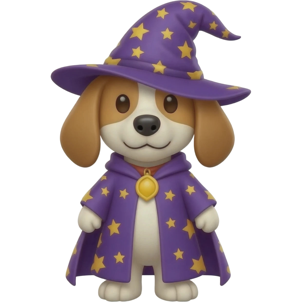 Dog wizard emoji