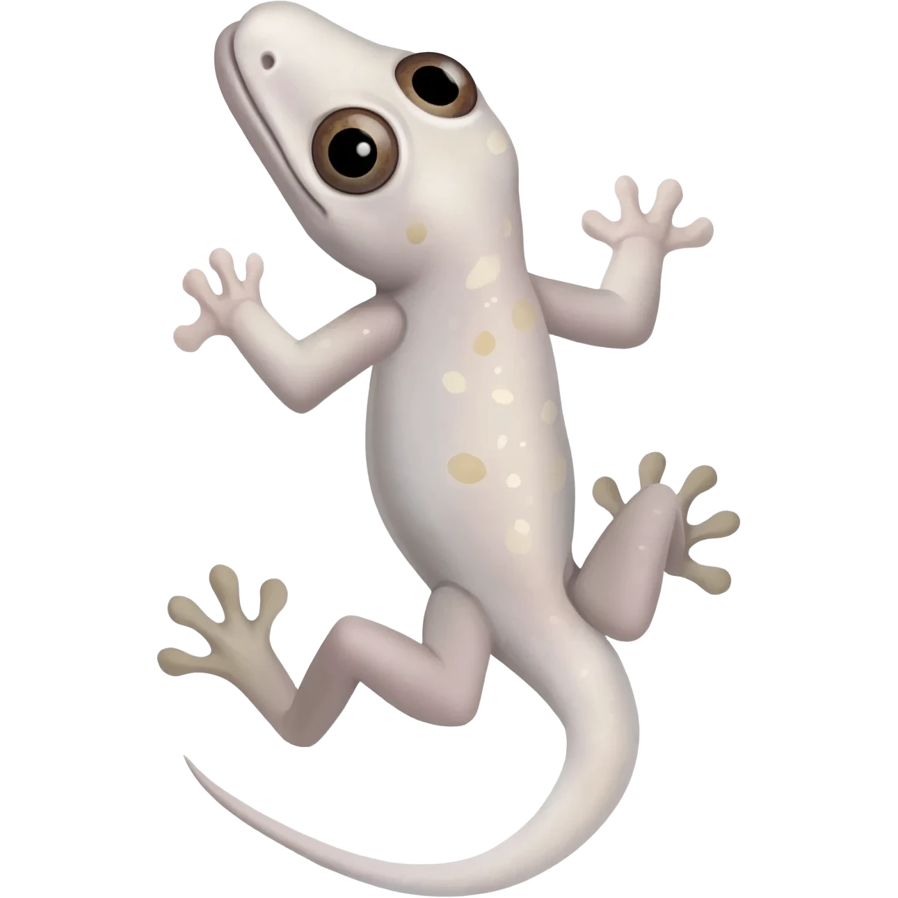 make a albine gecko emoji