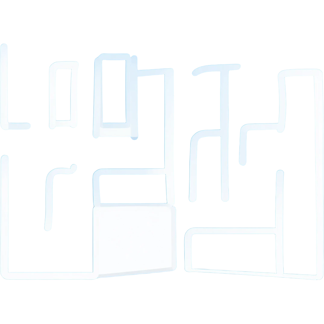 With white lines and very basic iconography, about a university emoji