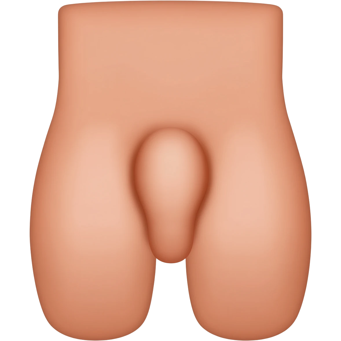 penis has two testicles. emoji