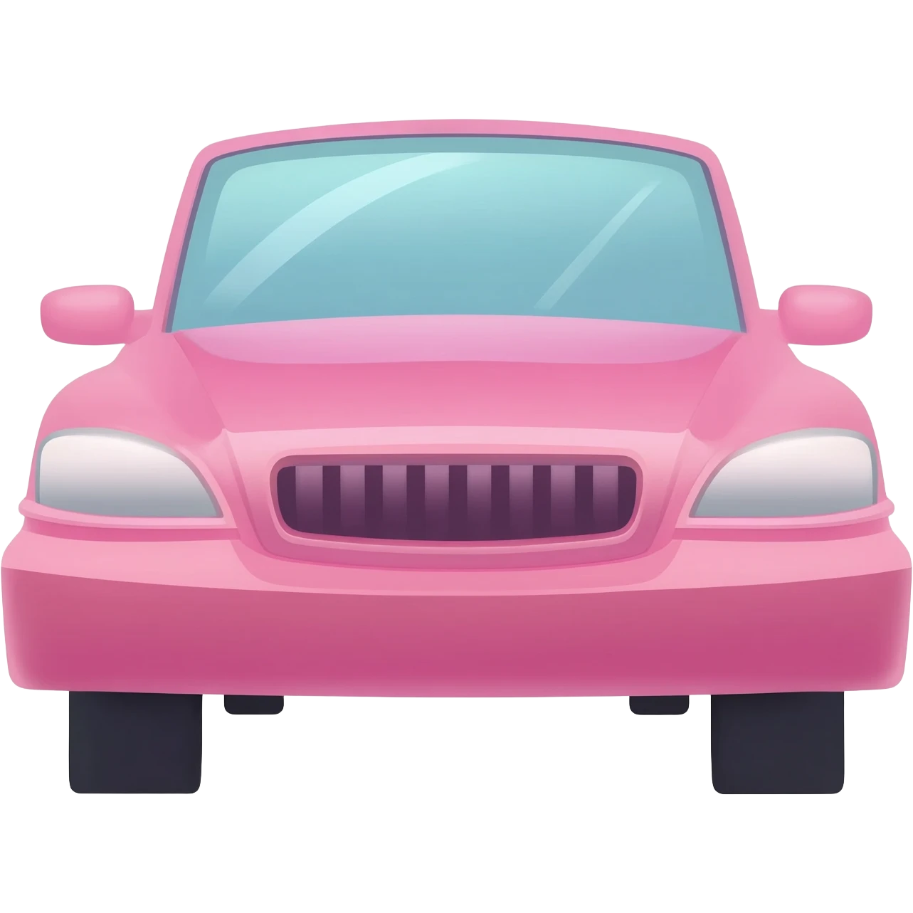 Limusina rosa emoji