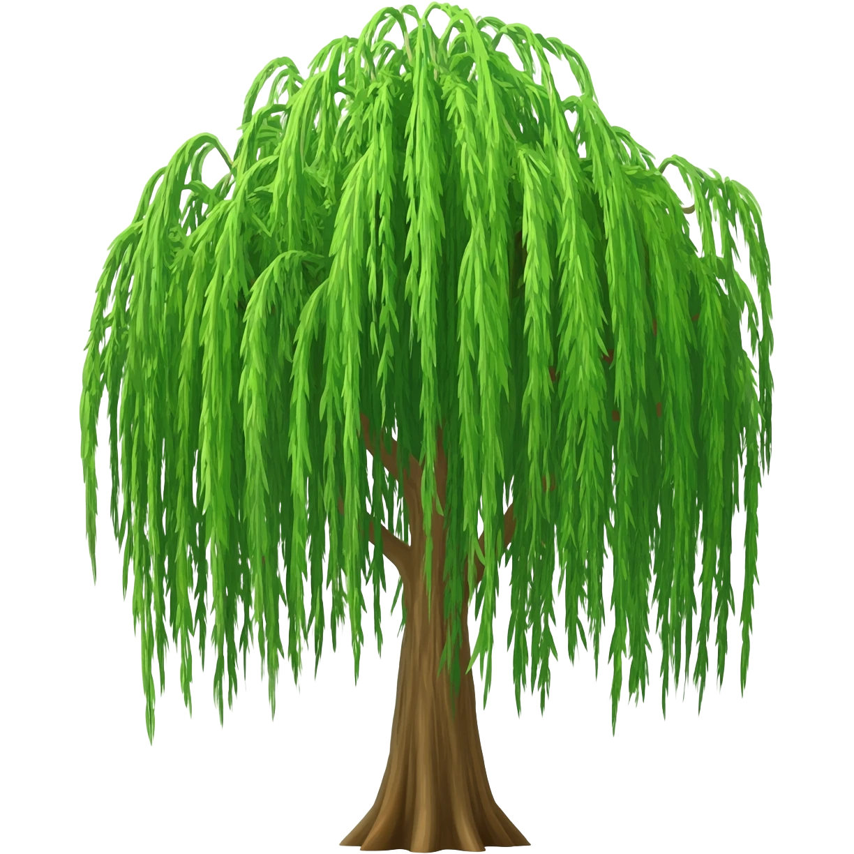 Japanese willow emoji