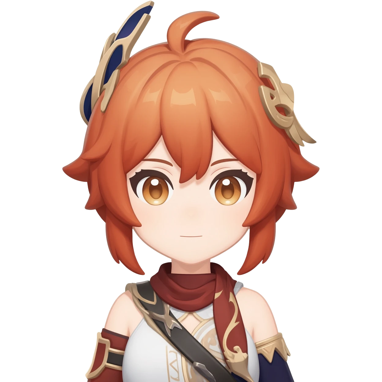 Kaeya (from Genshin Impact)  emoji