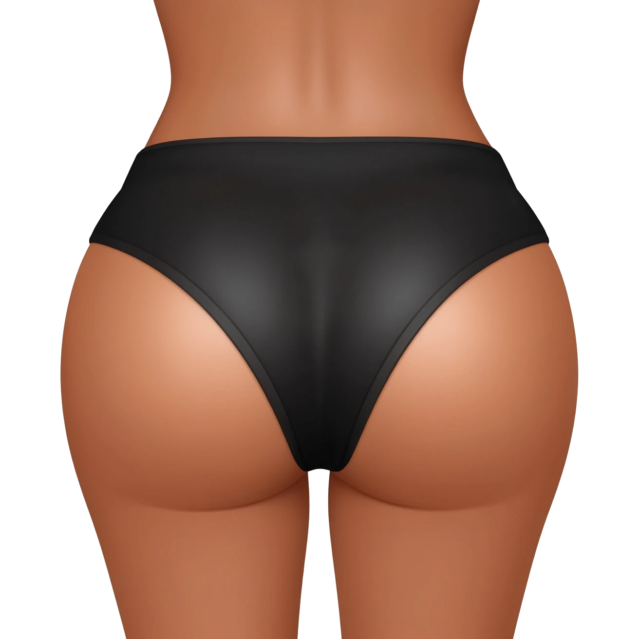 juicy butt in booty shorts emoji