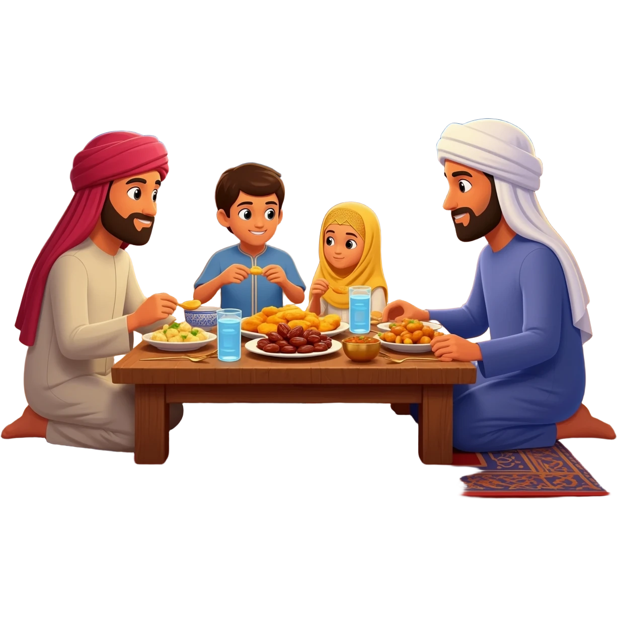 arab ramadan iftar emoji