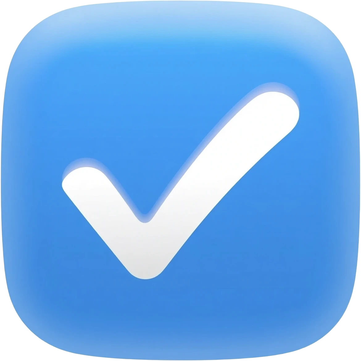 Der Blaue Haken wenn Mann verifiziert ist genau so wie bei tiktok emoji