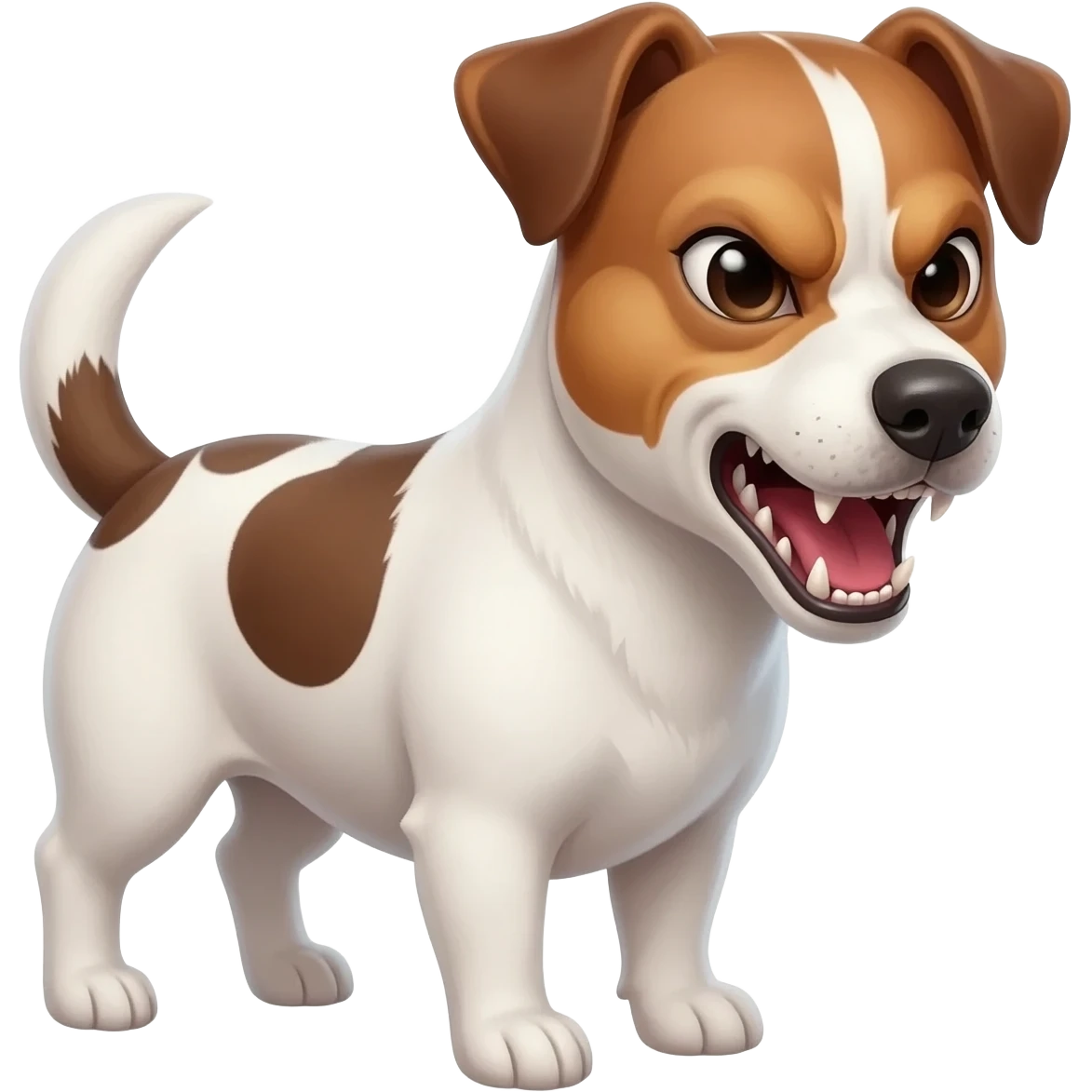 Jack russel en colère emoji