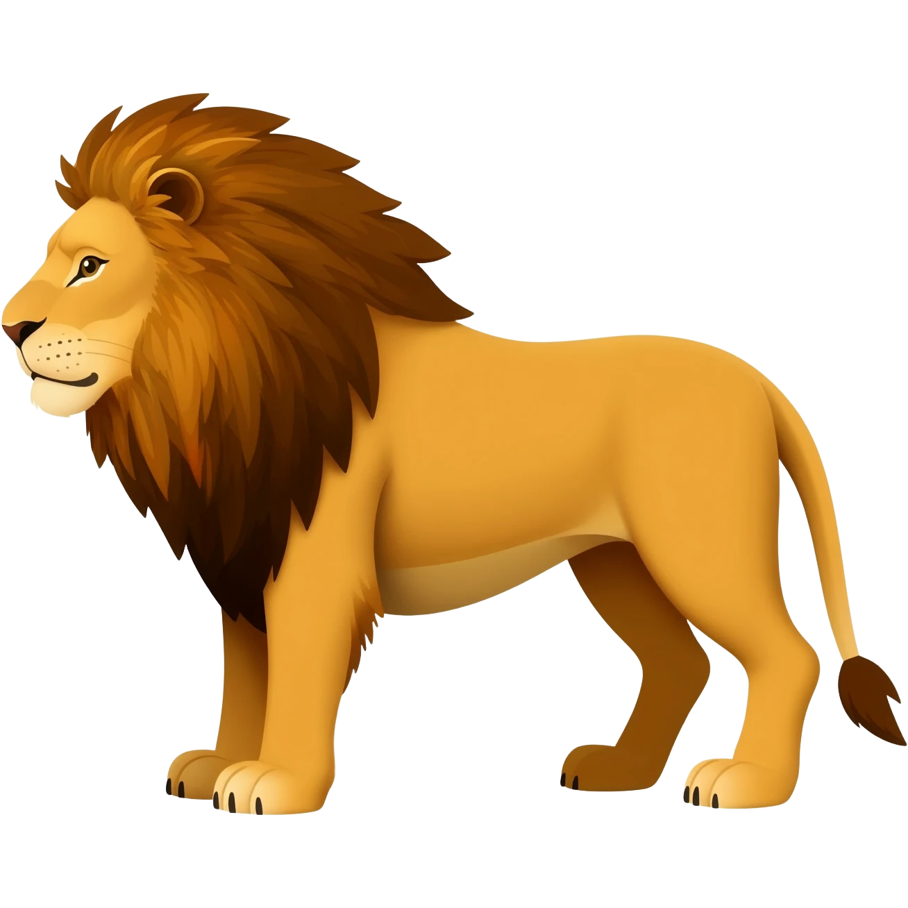 Lion animal emoji