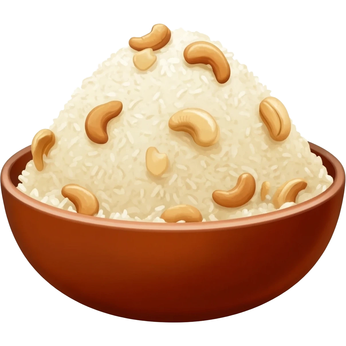 Sweet Pongal (Sakkarai Pongal) garnished with Cashews emoji