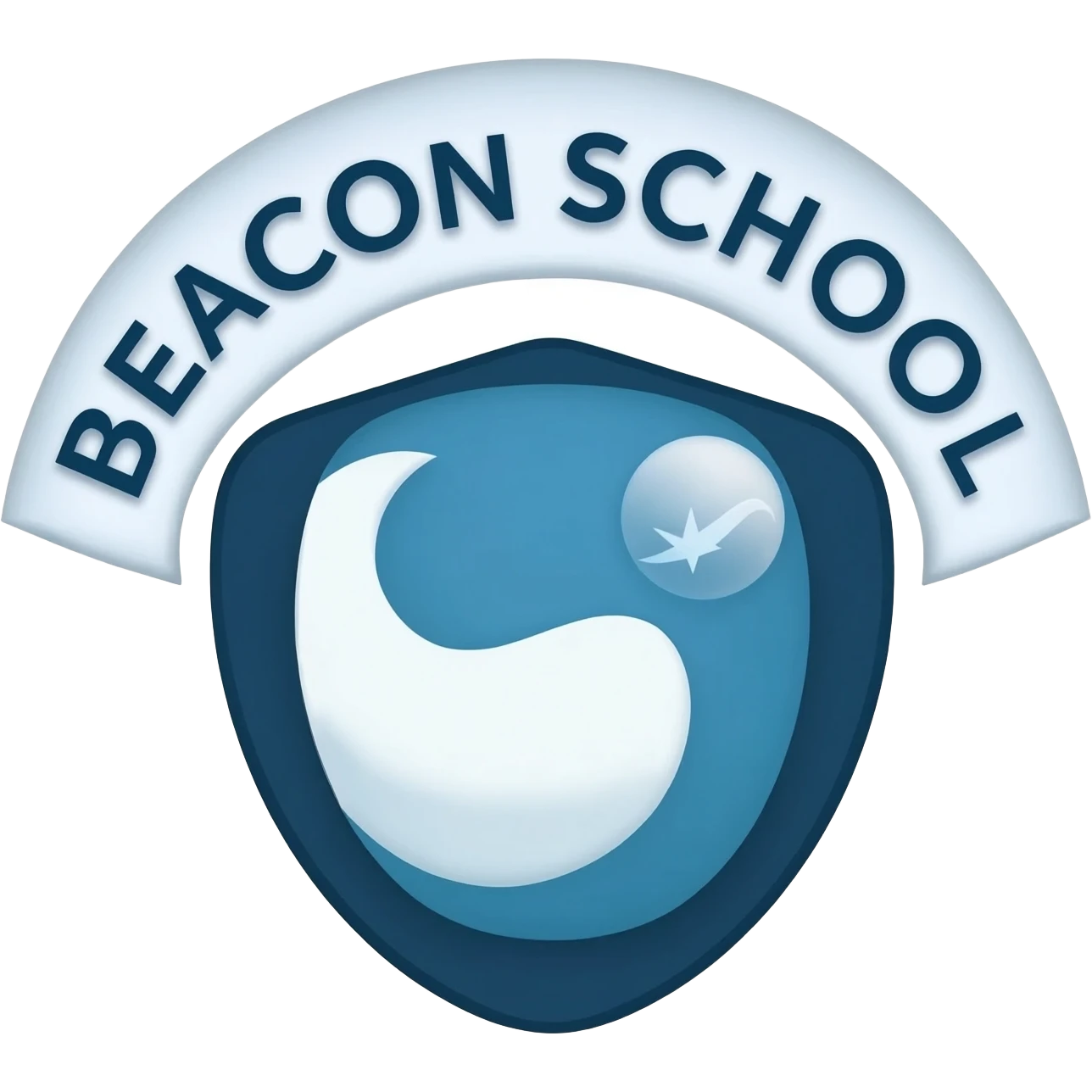 Criar conforme logo da Beacon school emoji