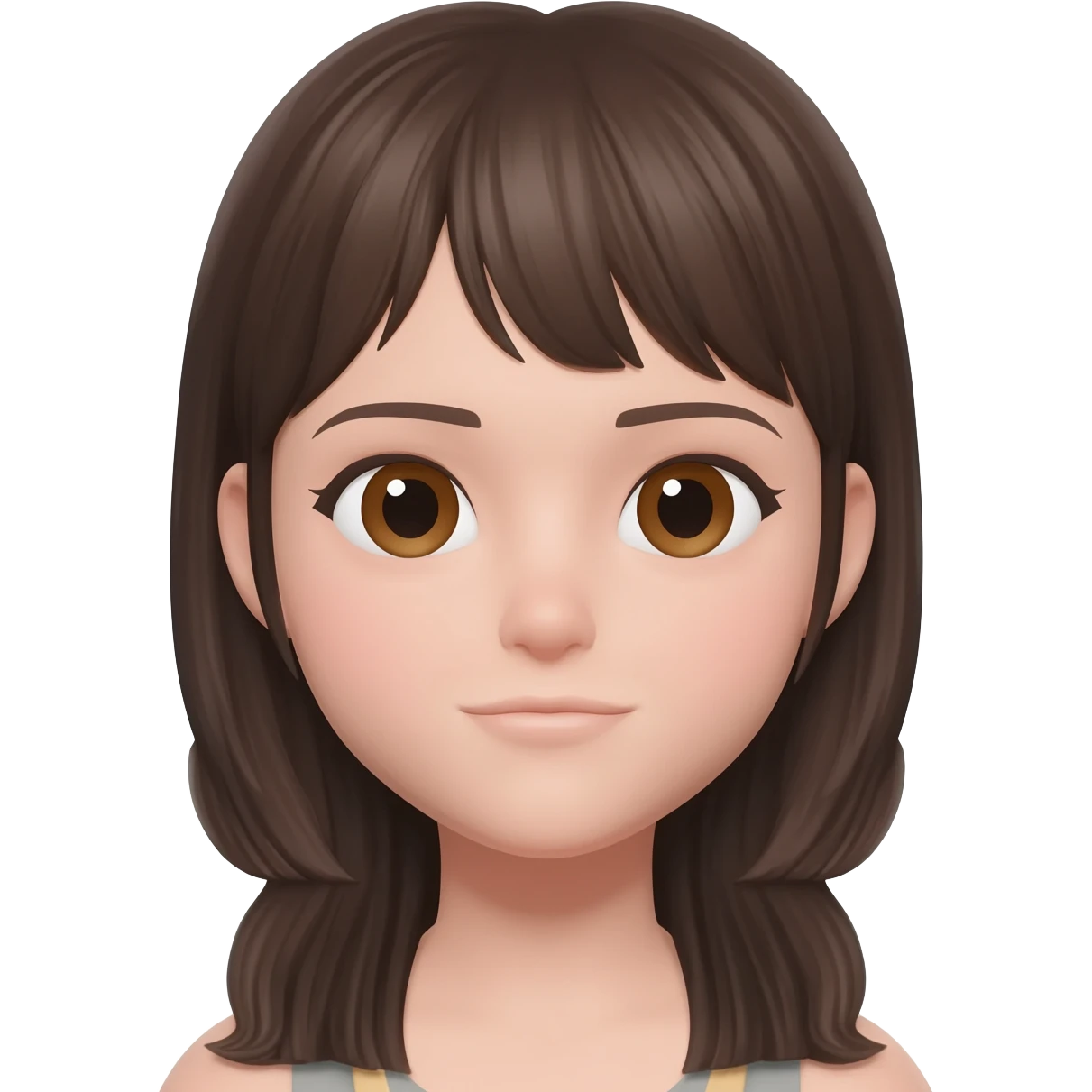 A girly emoji face expression emoji