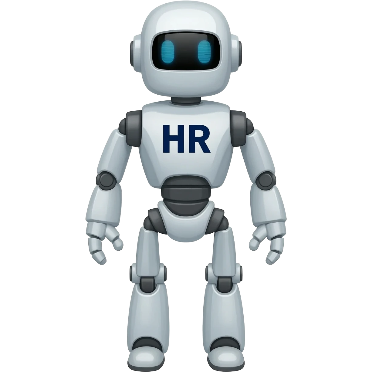 robot with HR emoji