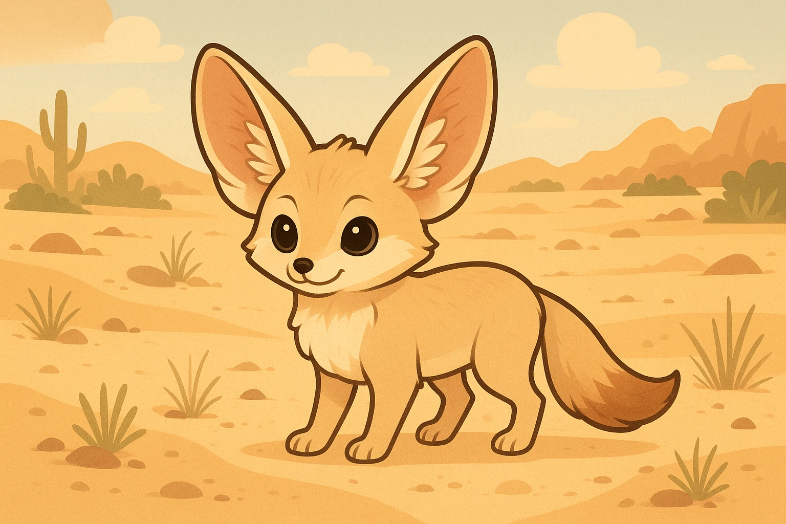 Fennec fox emoji