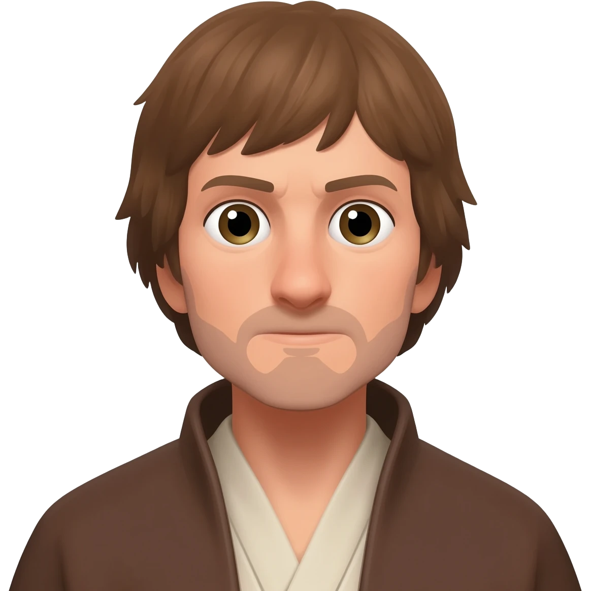 Luke répond "Que la force soit avec toi" emoji