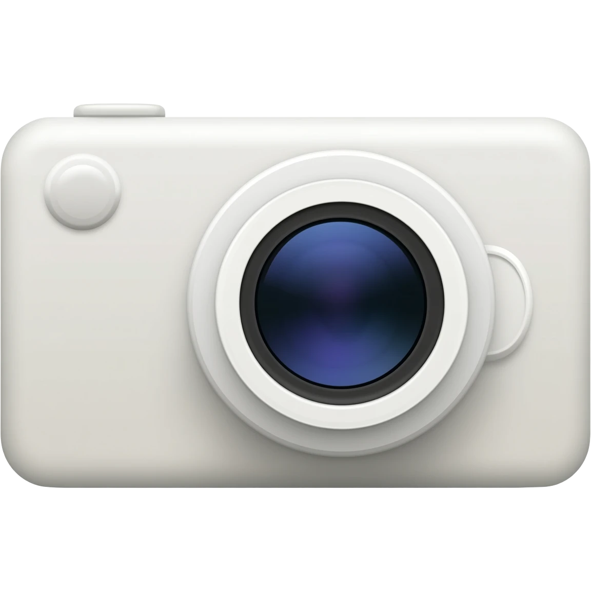 White camera emoji