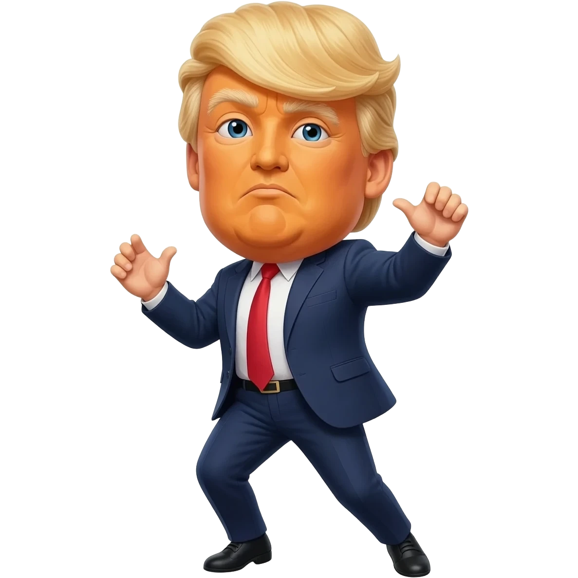 Trump dancing emoji