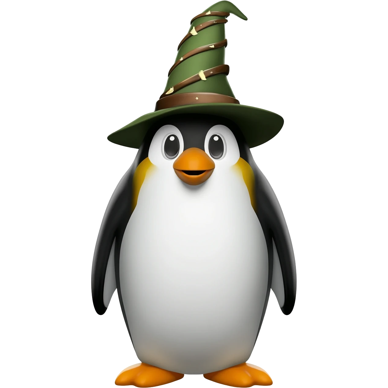 Penguin Wizard emoji