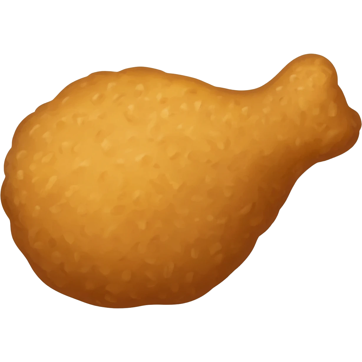 One Chicken nugget emoji